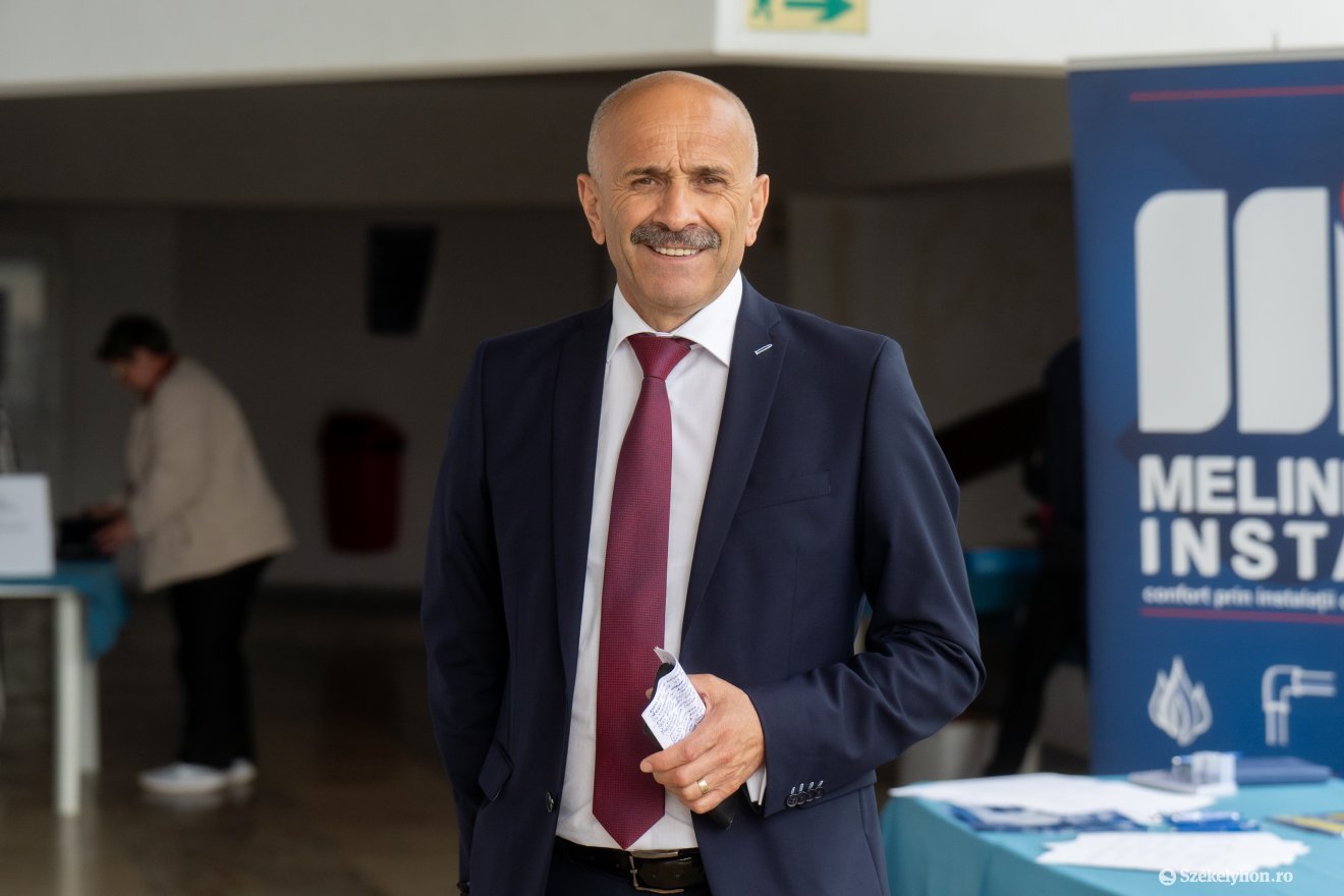 Gheorghe Ștef, a Maros megyei munkaerő-elhelyező ügynökség igazgatója •  Fotó: Haáz Vince