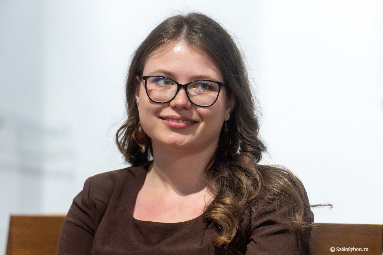 Kovács Karola nyelvész •  Fotó: Haáz Vince