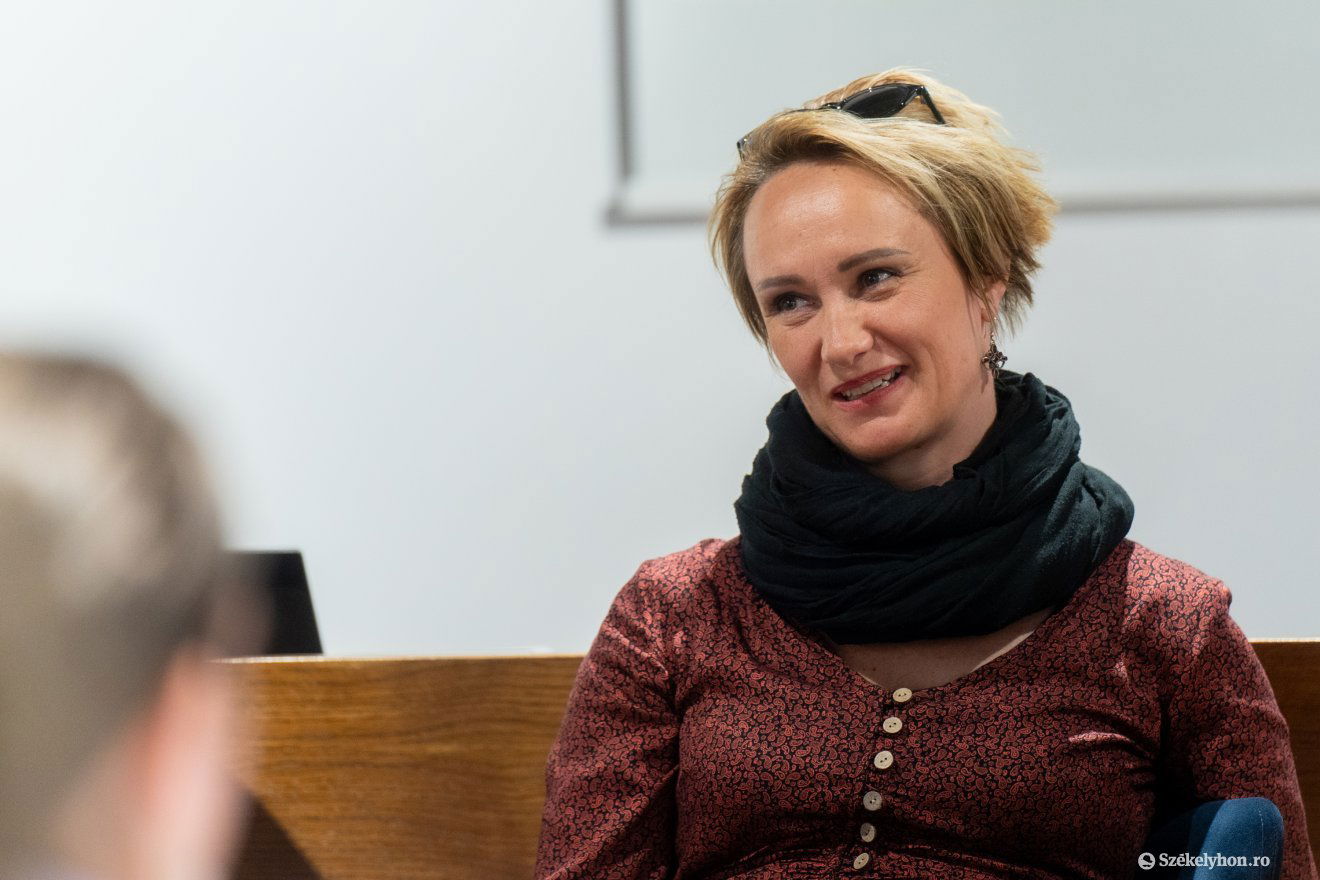 Bakk-Miklósi Kinga pszichológus, egyetemi tanár •  Fotó: Haáz Vince
