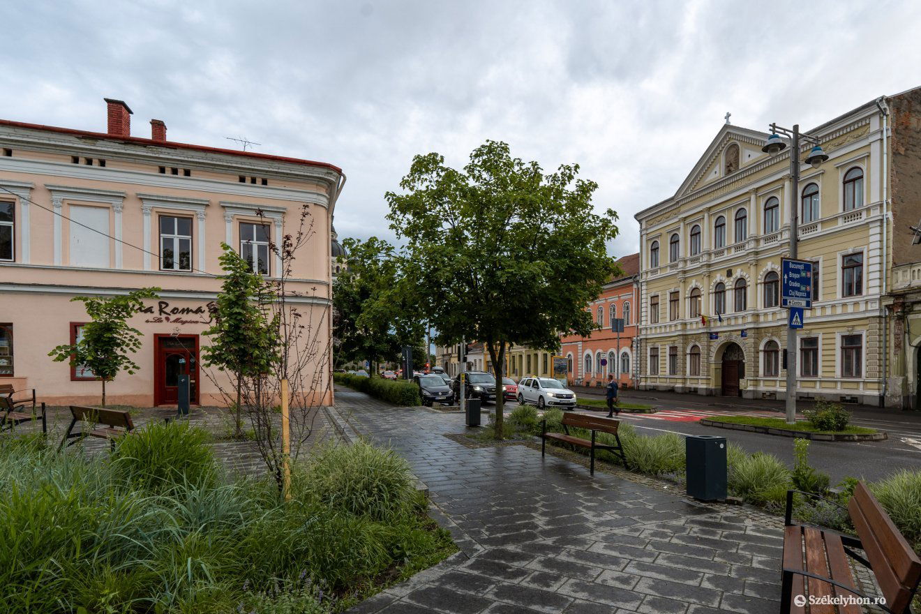 Most belülről újult meg Marosvásárhely emblematikus épülete, a Művészeti iskola, amely a 2023/2024-es tanévtől főgimnázium lett •  Fotó: Haáz Vince