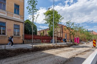 Forgalomkorlátozások a marosvásárhelyi Dózsa György utcában