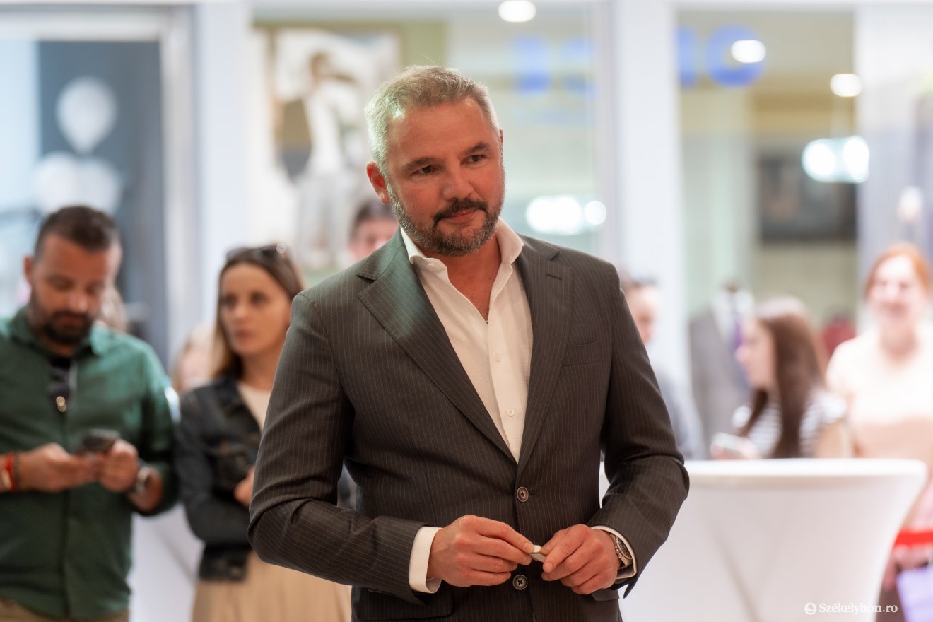 Kertai Zsolt: Marosvásárhelyre érdemes befektetni •  Fotó: Haáz Vince