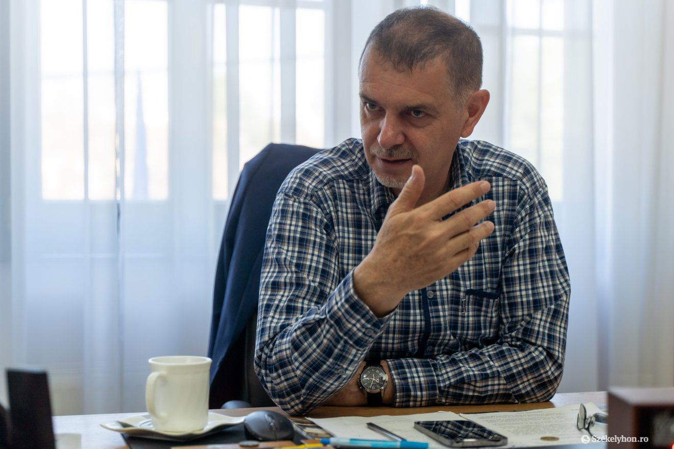 Márk Endre polgármester •  Fotó: Haáz Vince