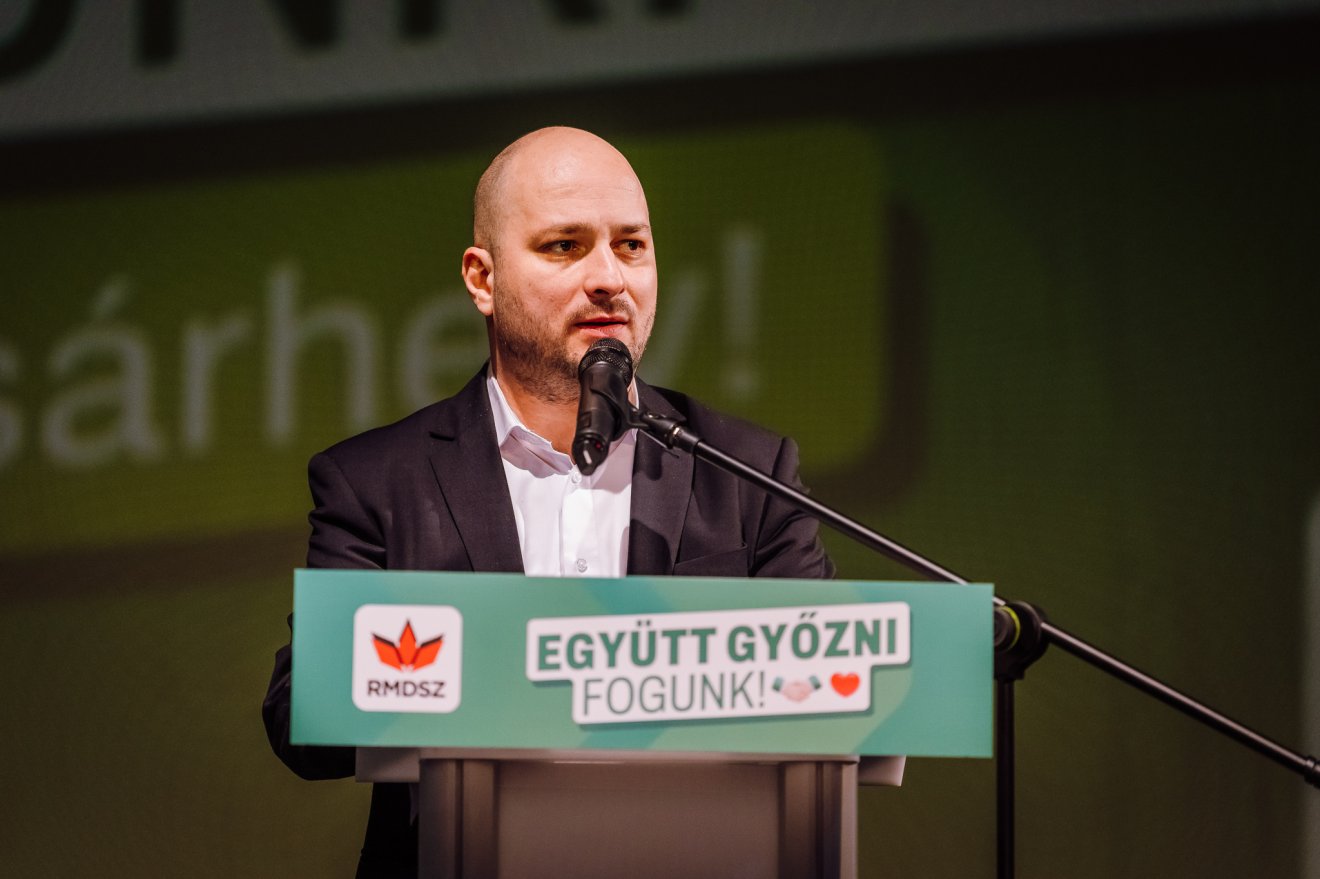 Kovács Mihály Levente szerint korrekt sorrend alakult ki •  Fotó: Marosvásárhelyi RMDSZ