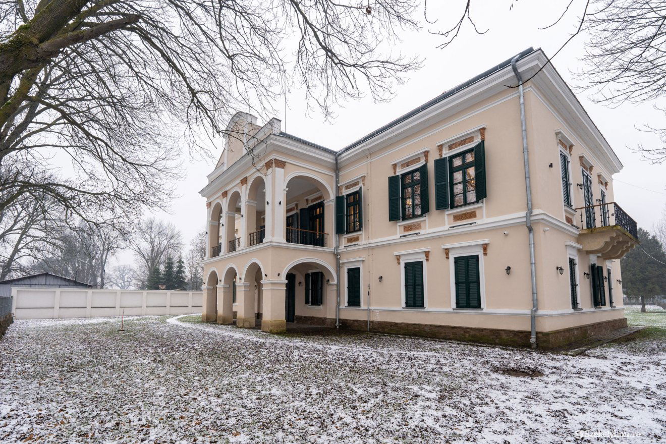 A szépen megújult Máriaffi-kastély •  Fotó: Haáz Vince
