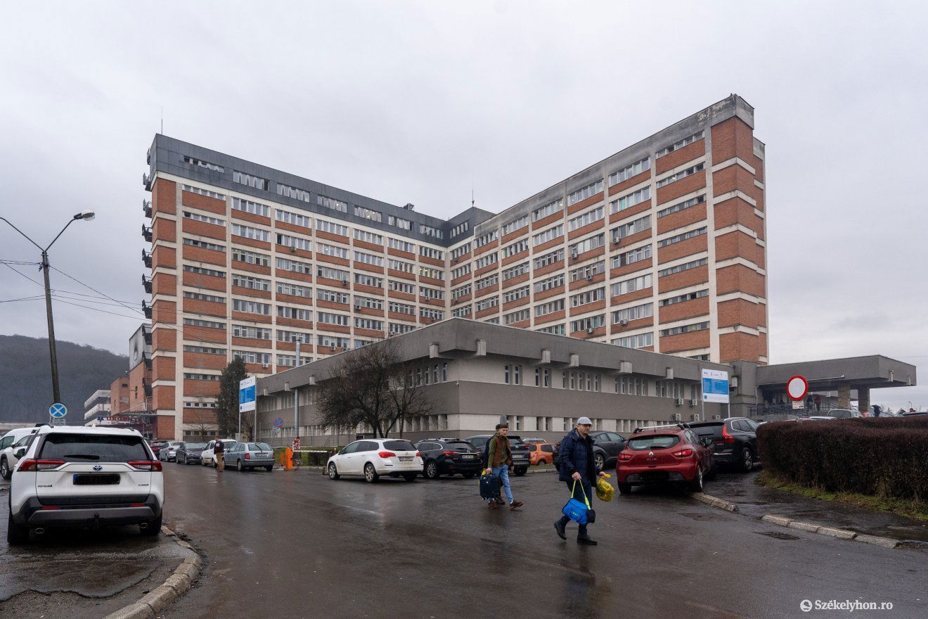 Kibővítik a meglévő kórházépületet •  Fotó: Haáz Vince