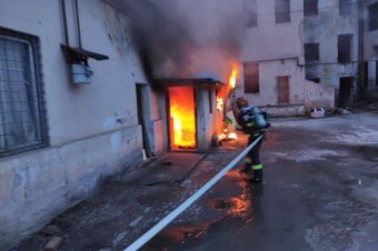 Tűz ütött ki egy marosvásárhelyi házban