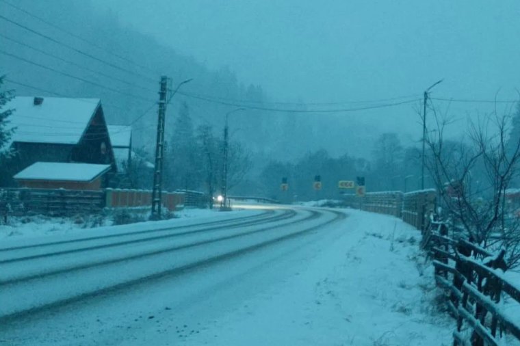 Téli útviszonyok Maros megyében is