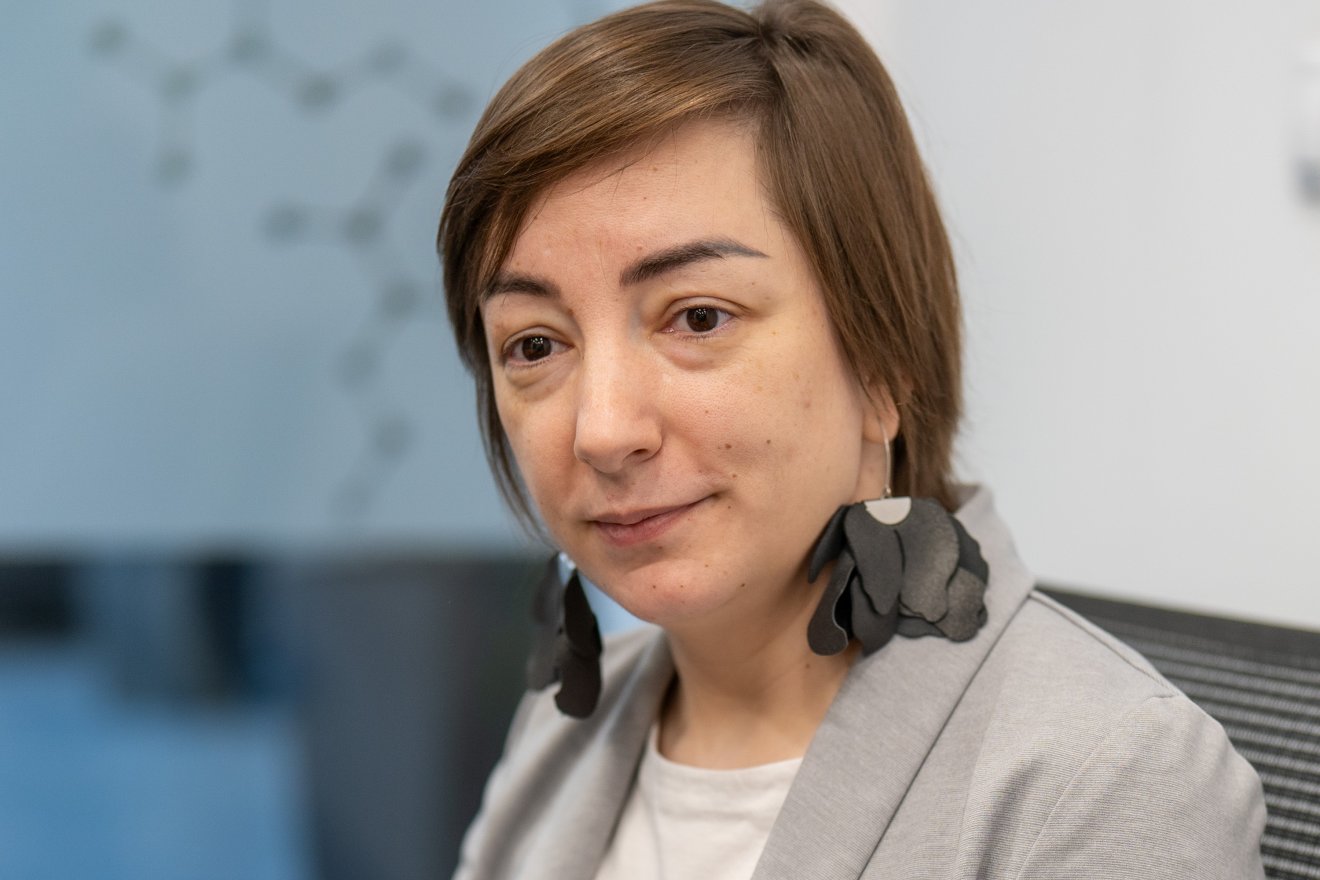 Bálint Fülöp Tímea, a Szent Balázs Alapítvány önkéntesprogramjának felelőse •  Fotó: Haáz Vince