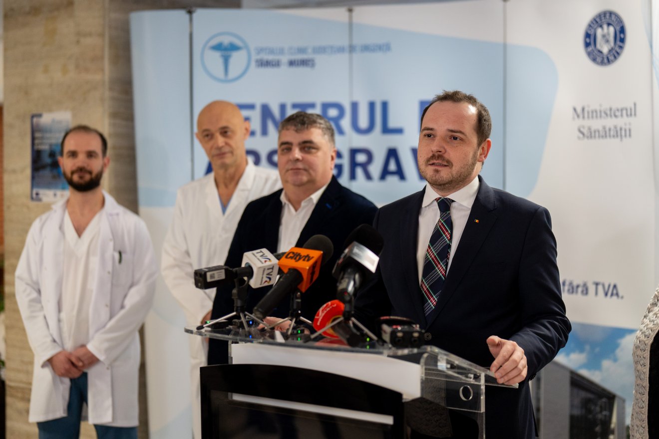 Alexandru Rogobete  Marosvásárhelyen &bullet;  Fotó: Haáz Vince