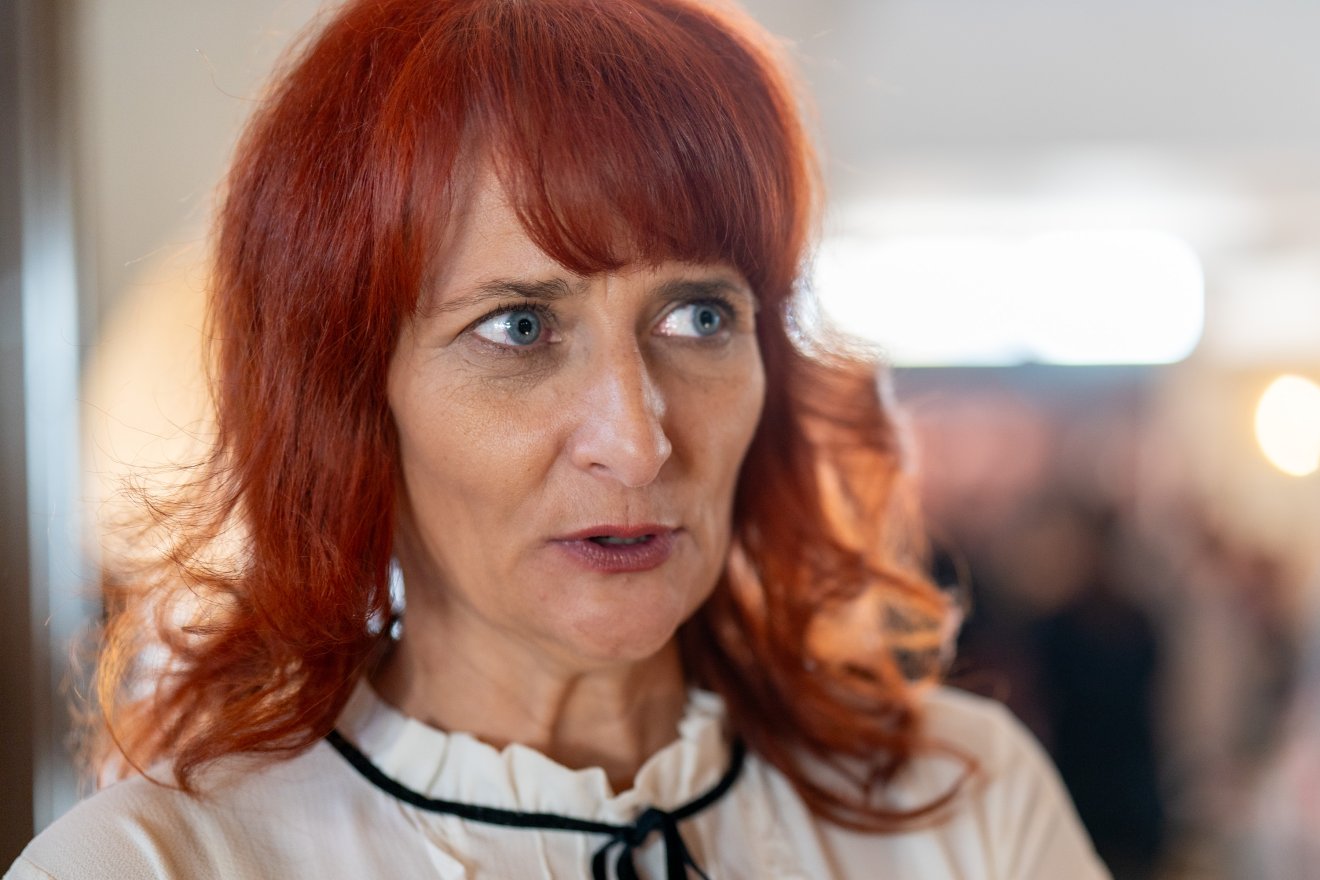 Miklea Hajnal Katalin, a Maros megyei gyermekvédelmi és szociális igazgatóság vezetője •  Fotó: Haáz Vince