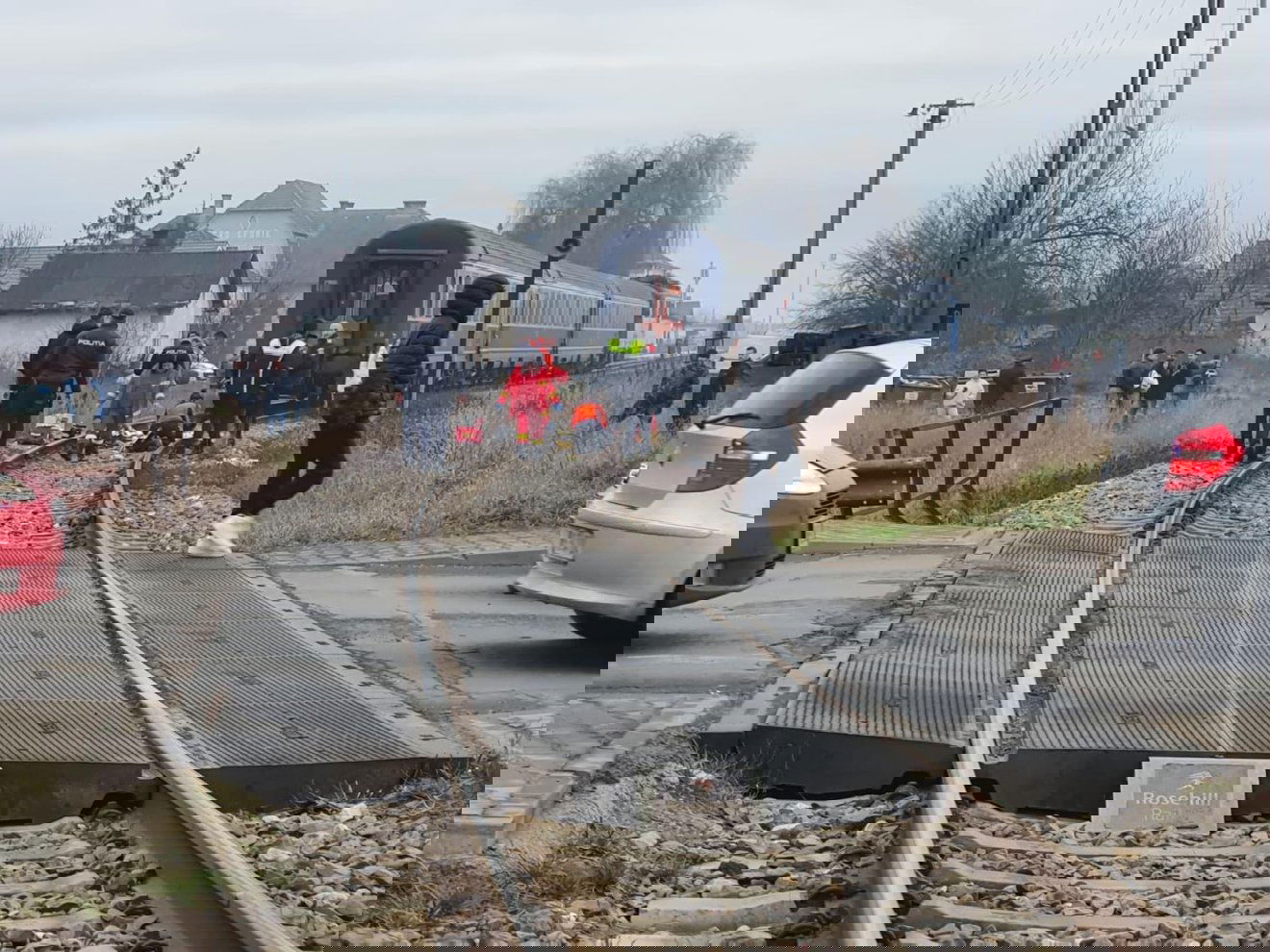 A vasútállomás közelében történt &bullet;  Fotó: Info Trafic Maros