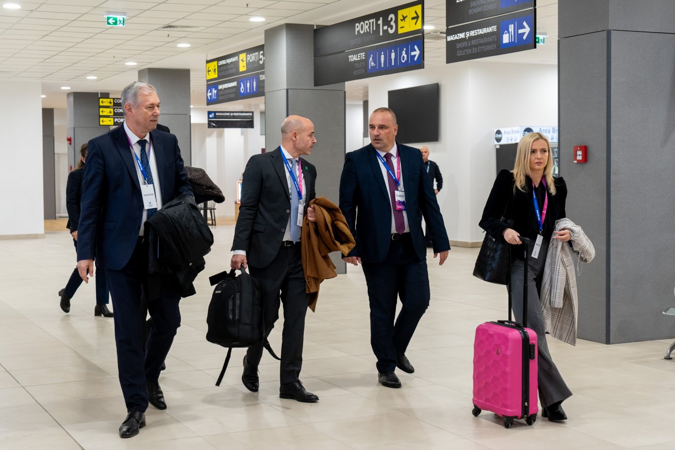 Örömteli bejelentésre érkeztek a hivatalosságok •  Fotó: Haáz Vince