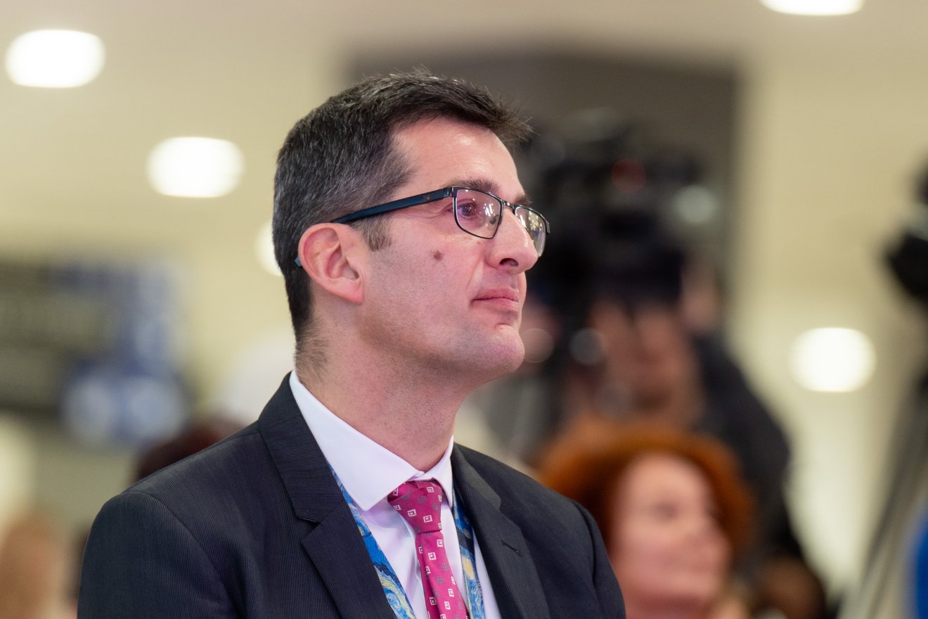 Peti András: tíz éve vártunk erre •  Fotó: Haáz Vince