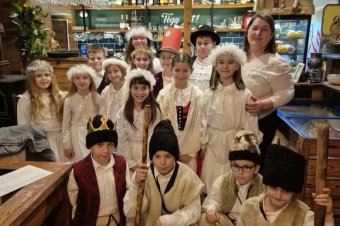 Betlehemessel hangolódtak az ünnepre Nyárádszeredában