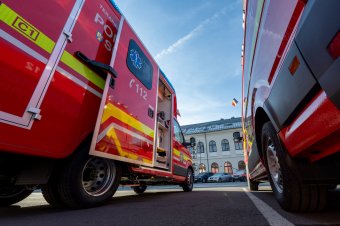 Befektetés az emberi életbe – új mentőautókat kapott a Maros megyei rohammentő-szolgálat