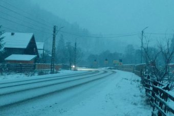 Téli útviszonyok Maros megyében is