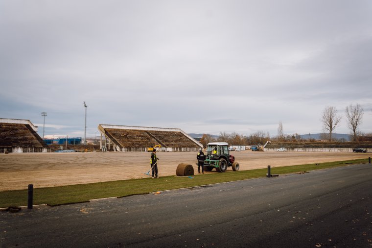 Felújítják a Bölöni László stadiont Marosvásárhelyen