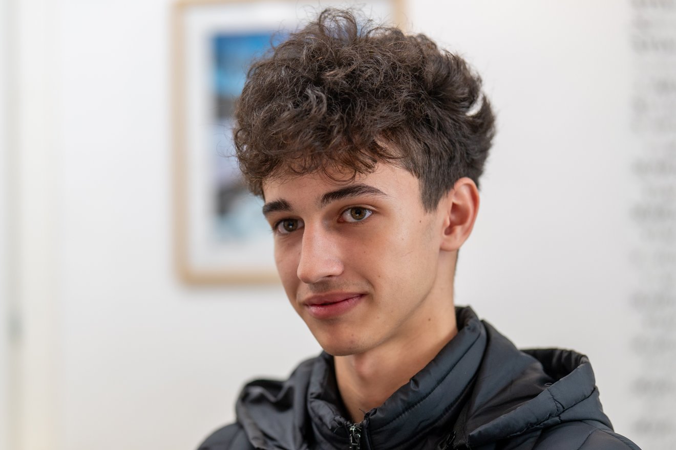 Mihály Róbert már betöltötte a 18. évét •  Fotó: Haáz Vince