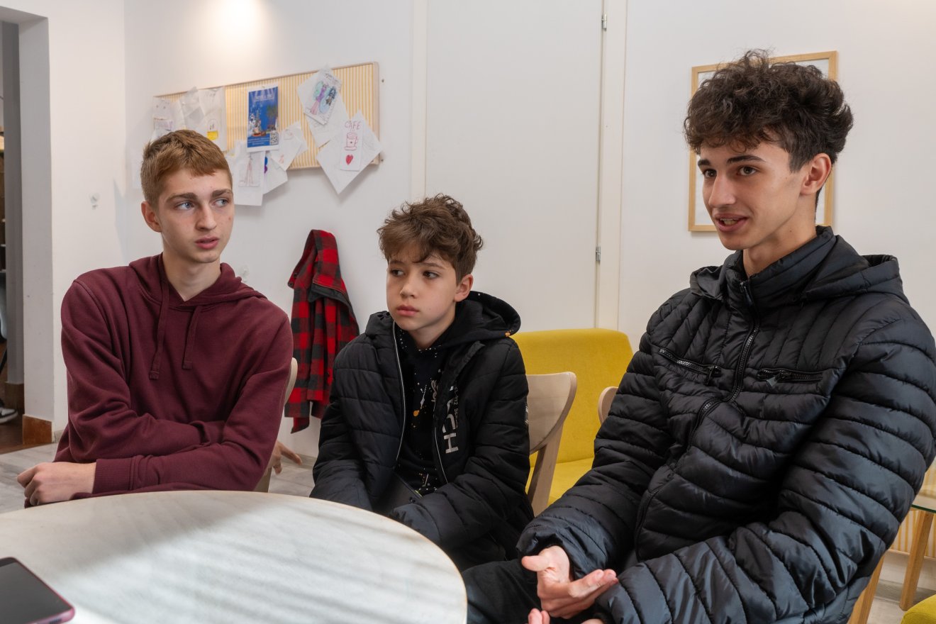 Mihály Róbert, Mihály Tamás és Mihály Hunor többször taekwondo-bajnokok a saját kategóriájukban • Fotó: Haáz Vince