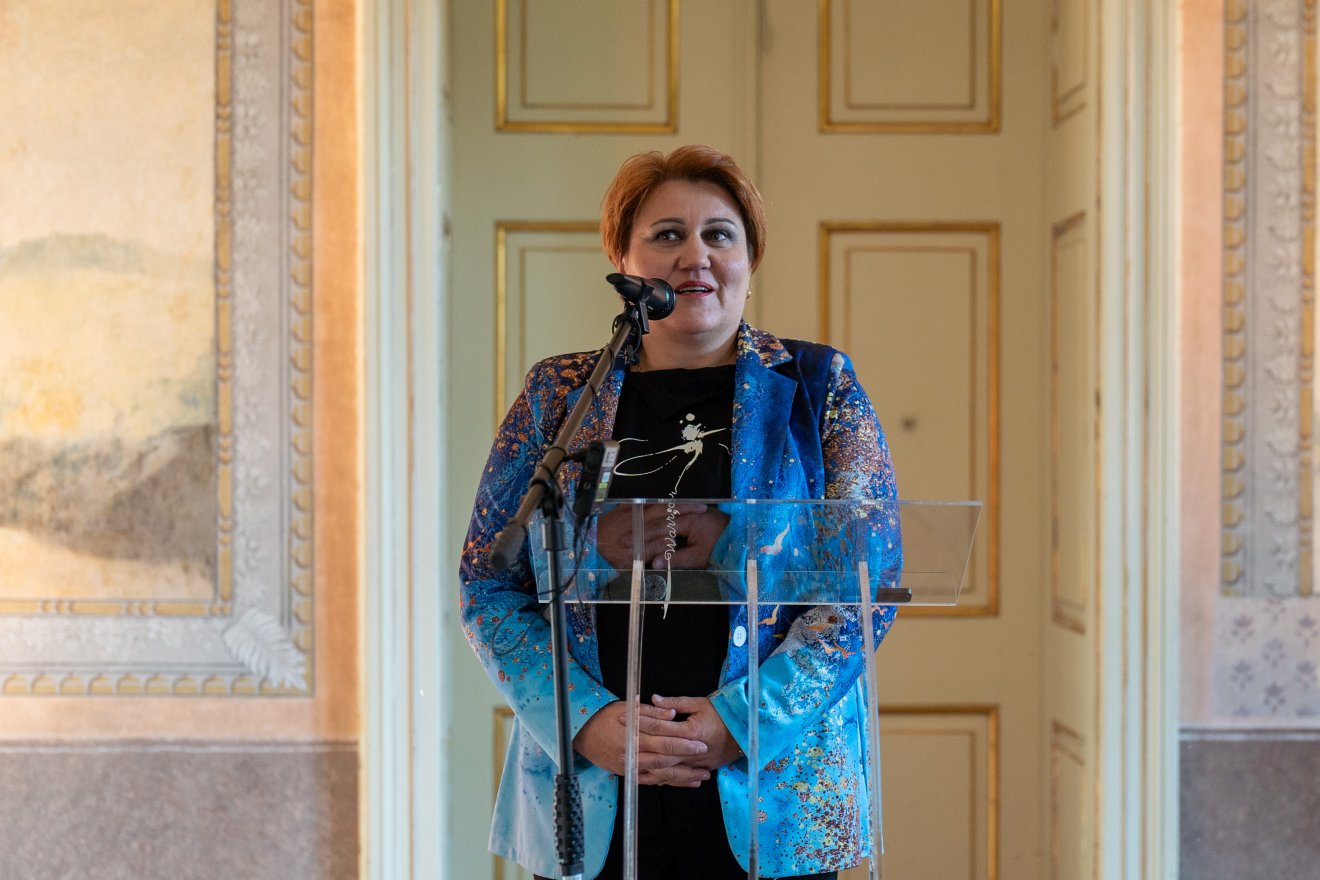 Monica Avram, a Maros Megyei Múzeum igazgatója •  Fotó: Haáz Vince