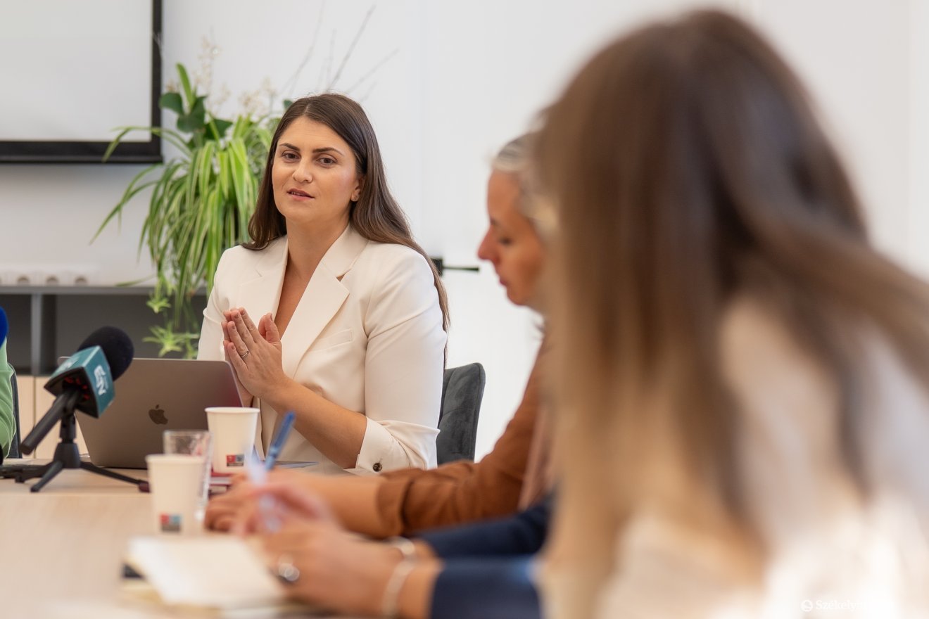 Urzica-Mirea Loredana, az eLiberare Egyesület ügyvezető igazgatója •  Fotó: Haáz Vince