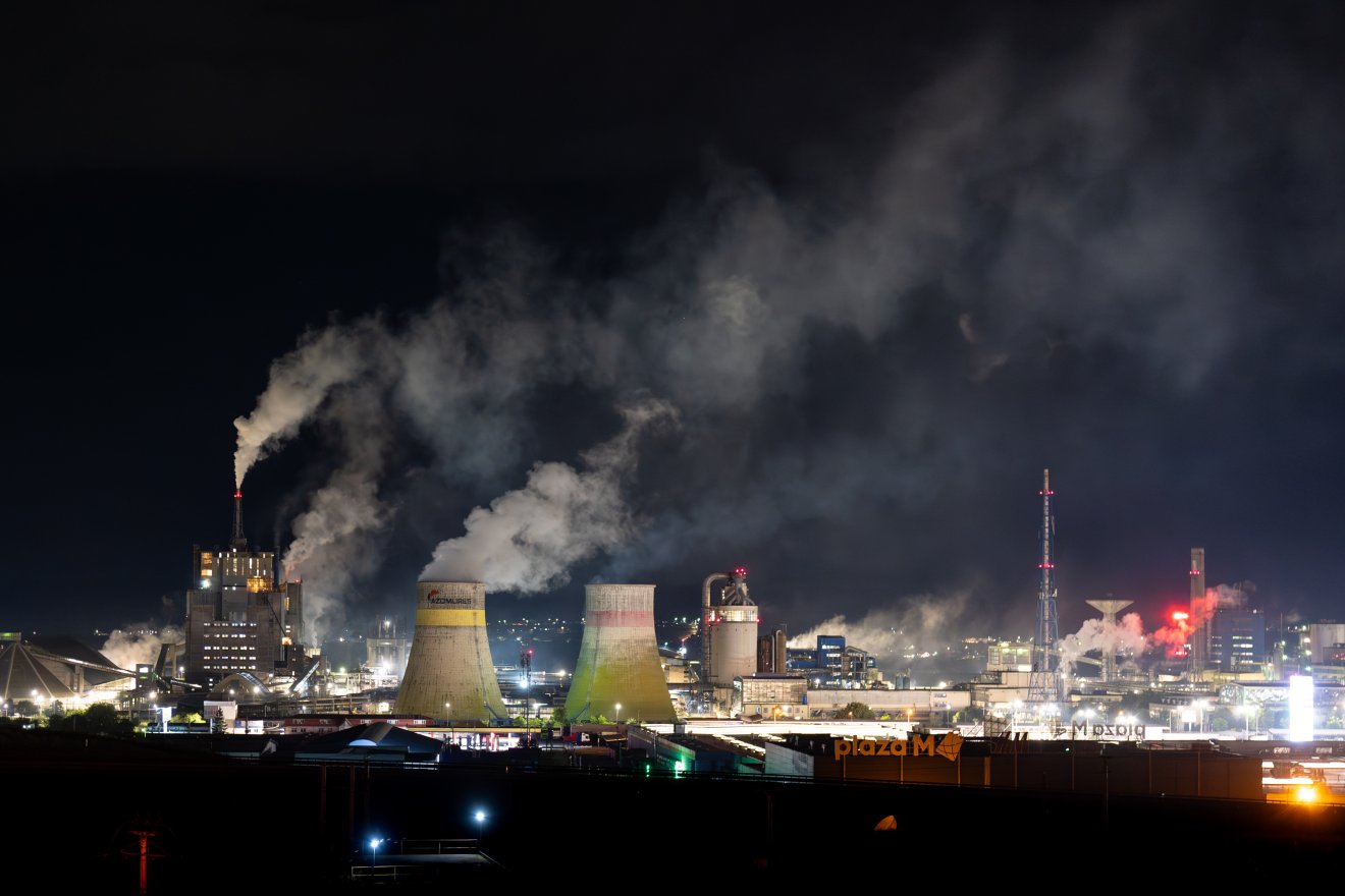 Marosvásárhely határában minden este •  Fotó: Haáz Vince