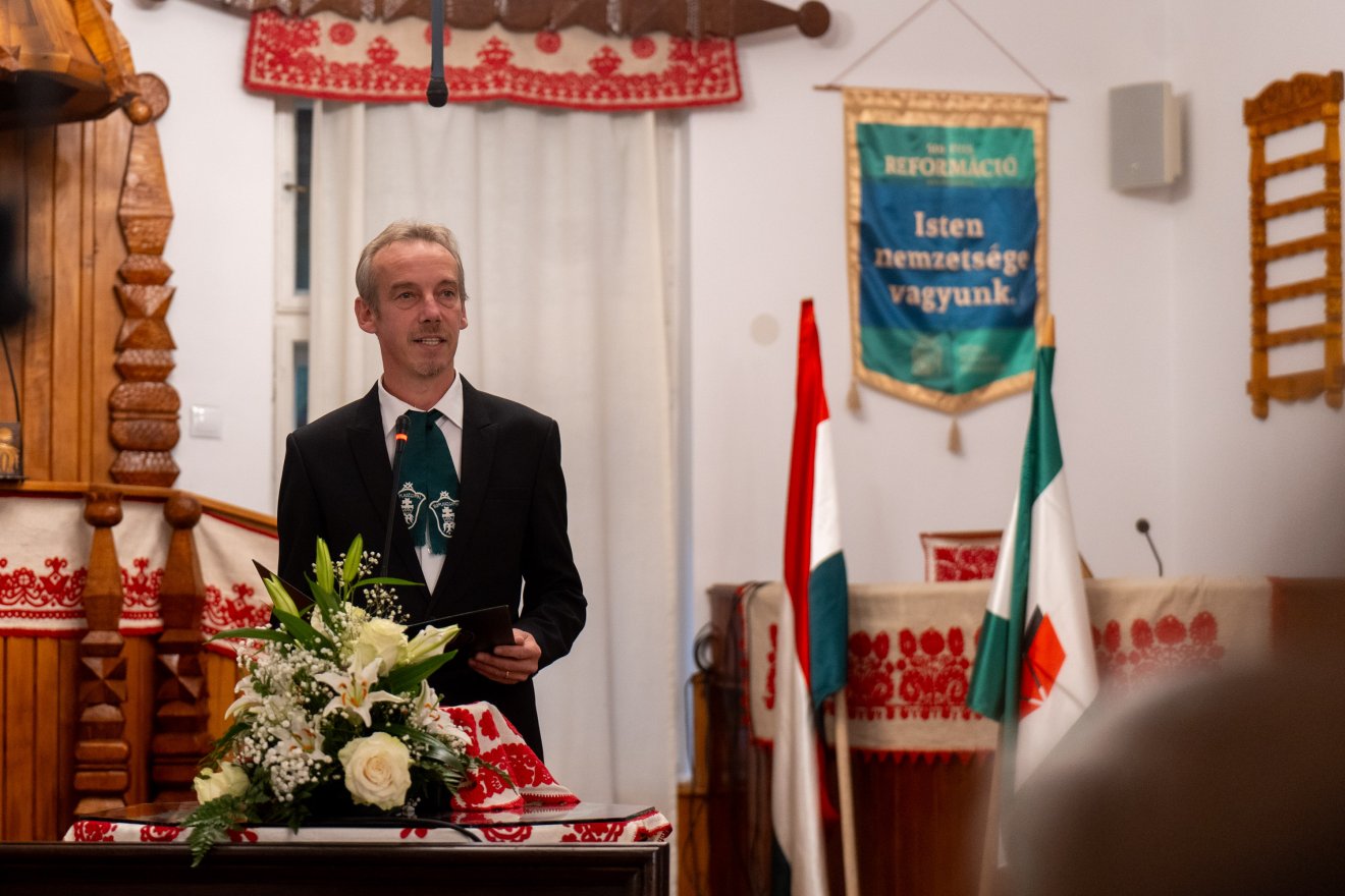 Tamási Zsolt történész, a Római Katolikus Líceum igazgatója: egy dolgot akart az osztrák hatalmi gépezet: büntetni, bosszút állni, megmutatni, hogy pontot tud tenni a magyar szabadságharcra •  Fotó: Haáz Vince