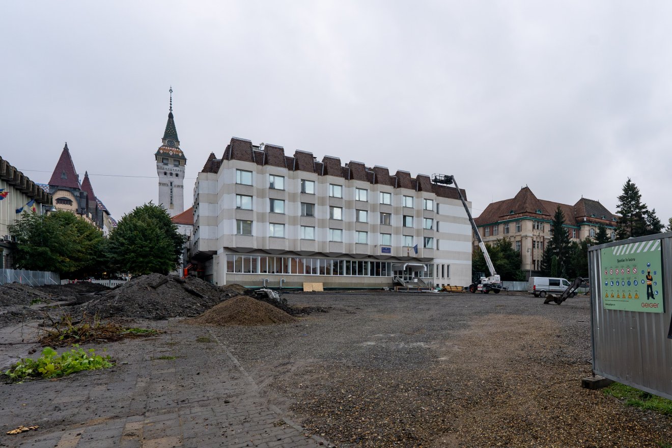 A terület tiszta, lehet nekifogni mélyíteni •  Fotó: Haáz Vince