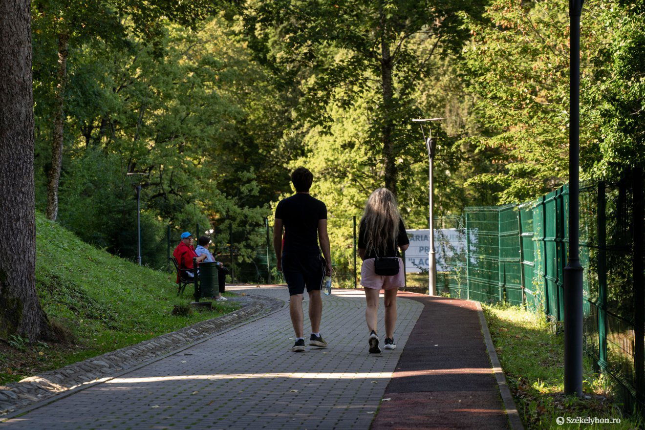 A szép időt sokan kihasználják •  Fotó: Haáz Vince