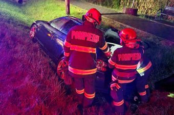 Elütött egy szarvast, majd járművével lesodródott az úttestről