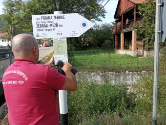 Kiegészítő táblák a túrázóknak