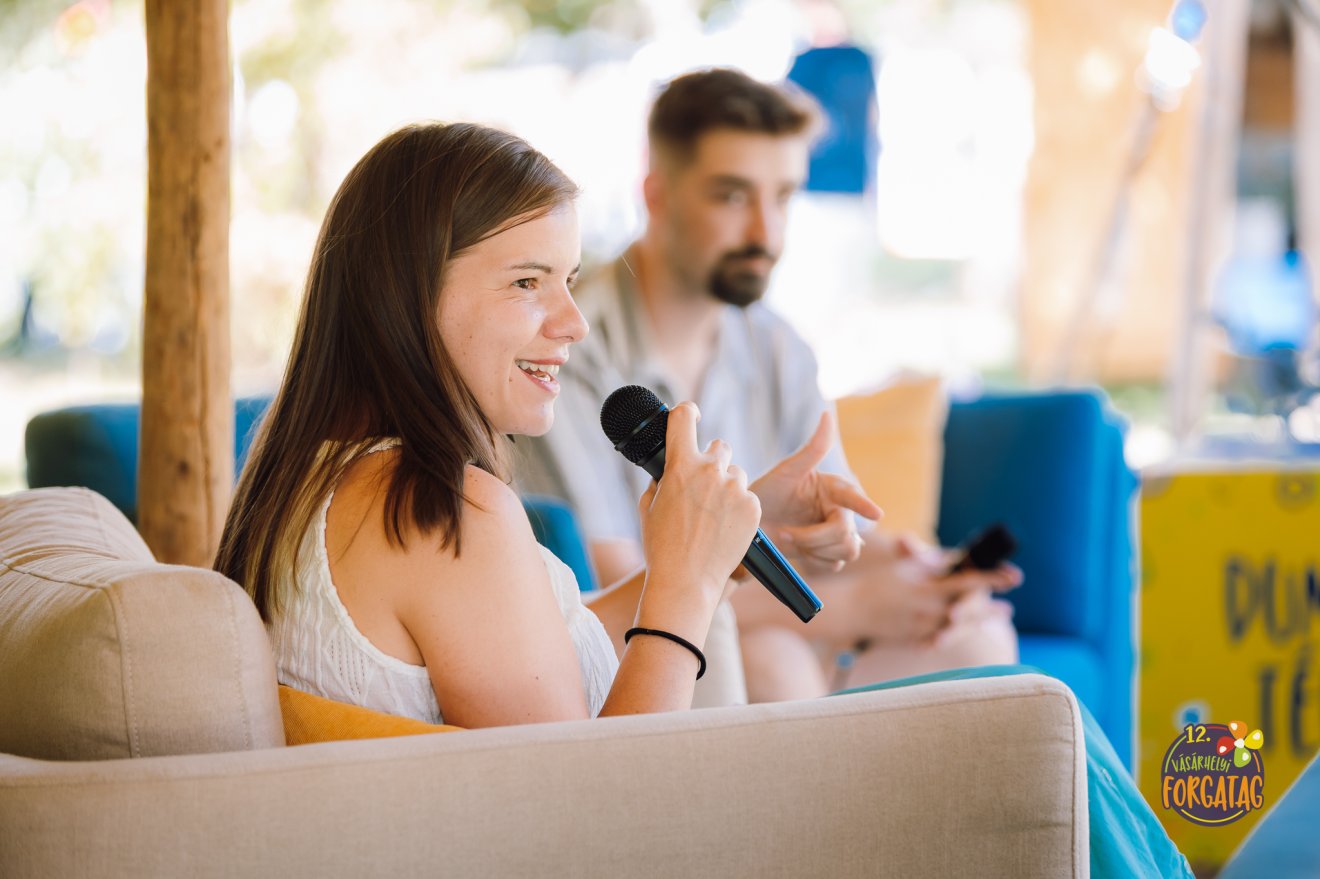 Szente Katalin kommunikációs szakember •  Fotó: Vásárhelyi Forgatag