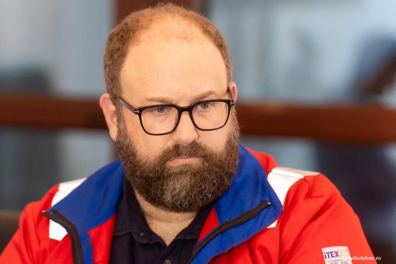 Josh Zacharias, az Azomureș vegyipari kombinát vezérigazgatója •  Fotó: Haáz Vince