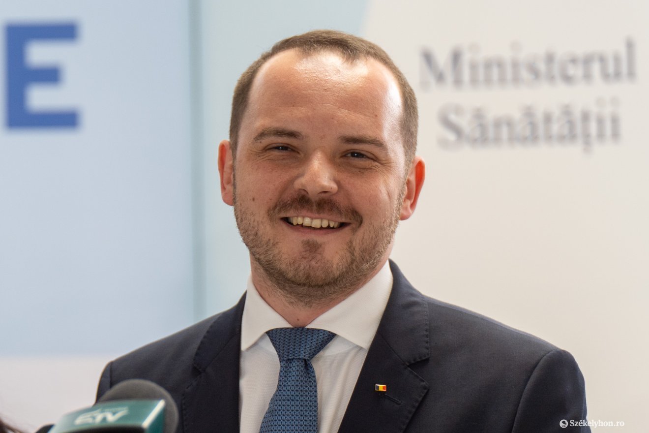 Marosvásárhelyre látogatott Alexandru-Florin Rogobete egészségügyi miniszter •  Fotó: Haáz Vince