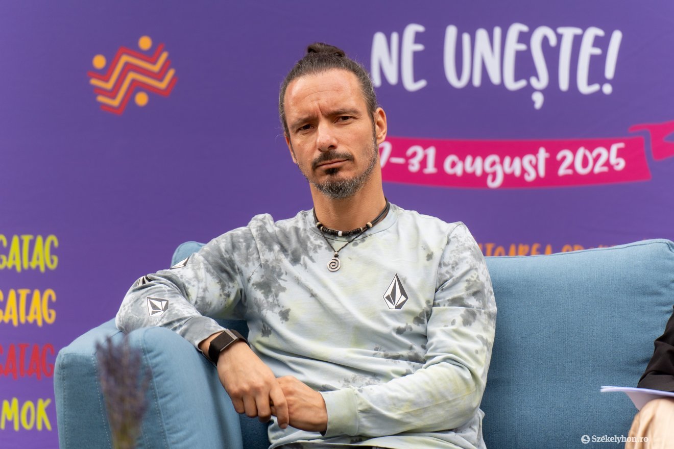 Tatár Attila, a Bagossy Brothers Company tagja •  Fotó: Haáz Vince