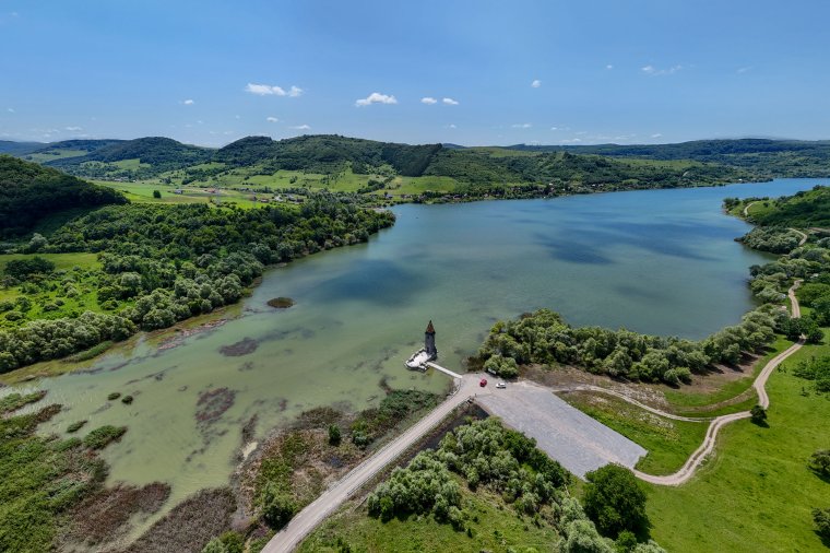 Nem hiába csökken a tó vízszintje, ebből hígítják a Kis-Küküllőt