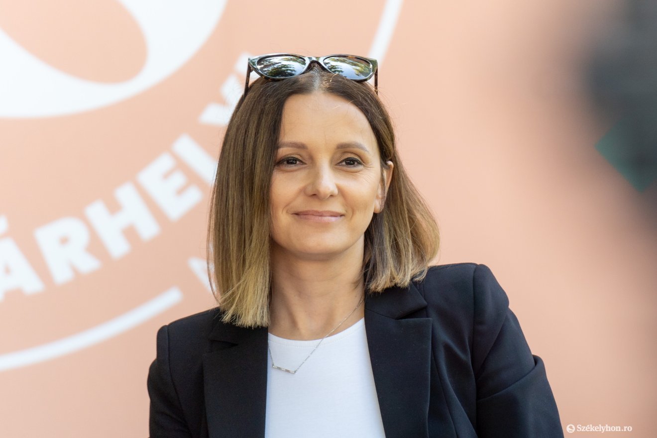 Nagy Éva, a rendezvény koordinátora •  Fotó: Haáz Vince