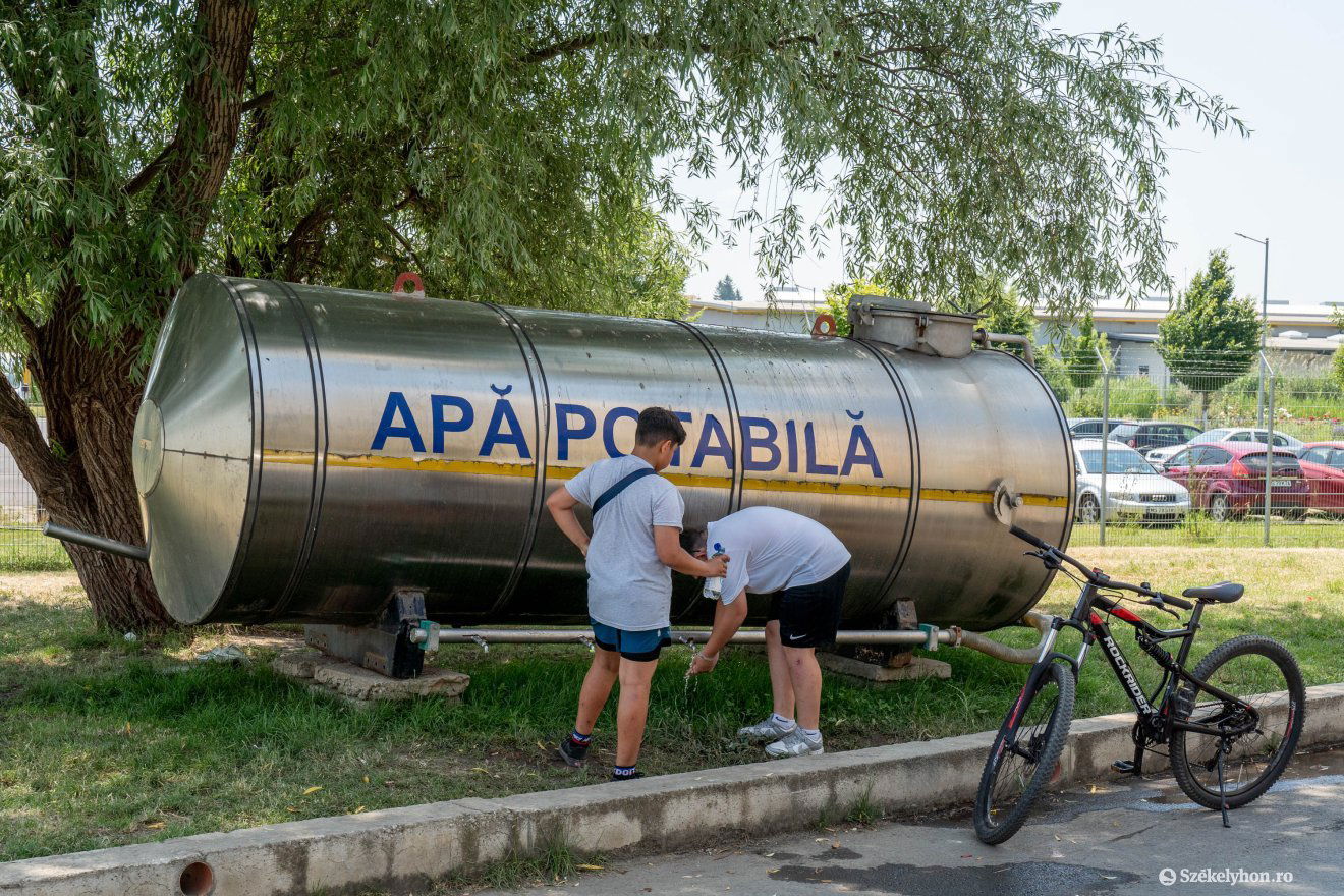 Ivóvizes tartály Dicsőszentmártonban