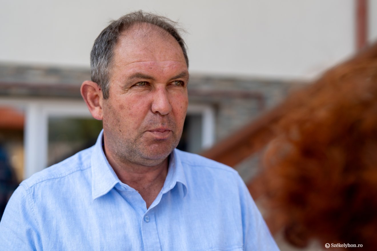Balog Elemér vámosgálfalvi polgármester •  Fotó: Haáz Vince