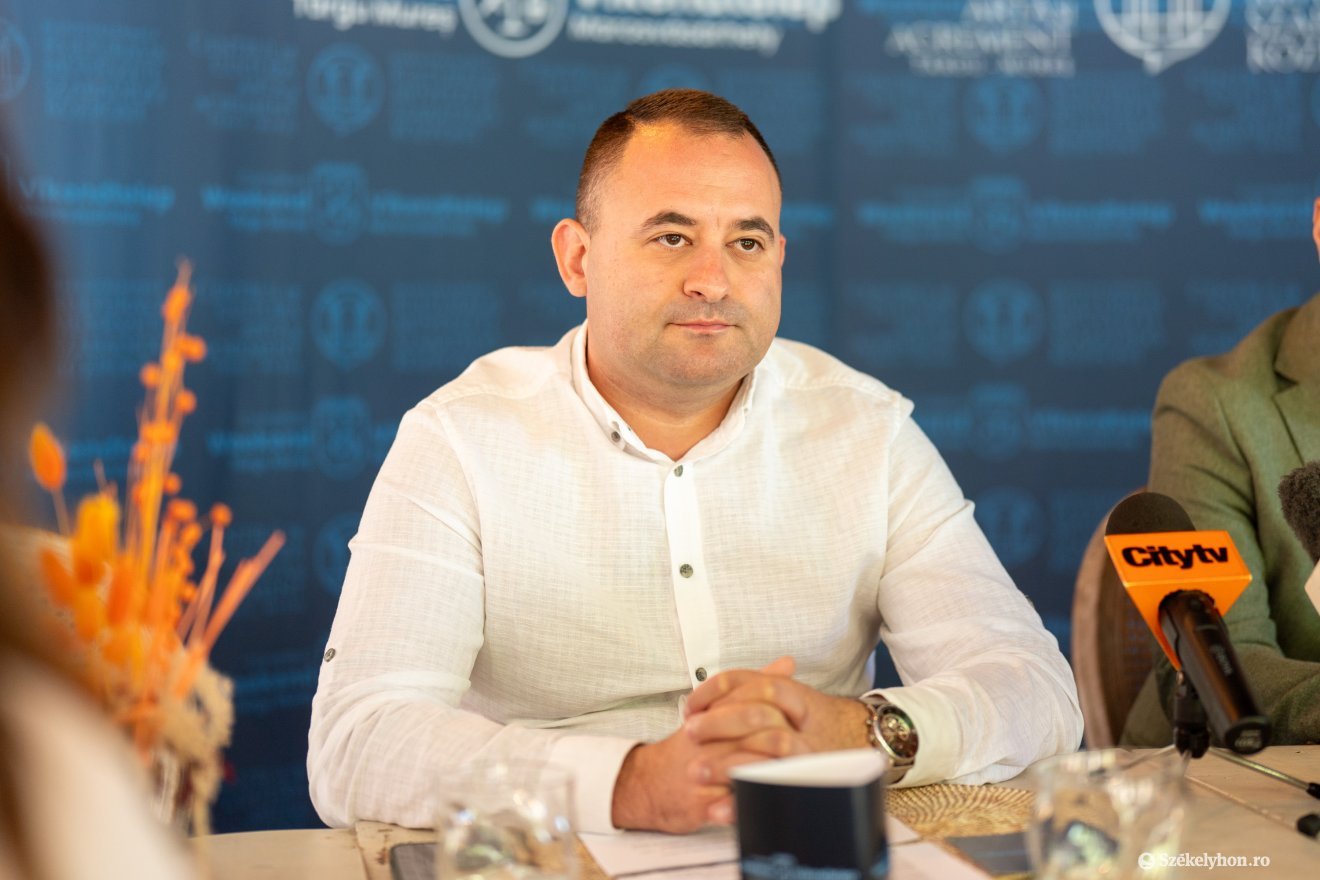 Nagy Botond, a Víkend igazgatója •  Fotó: Haáz Vince