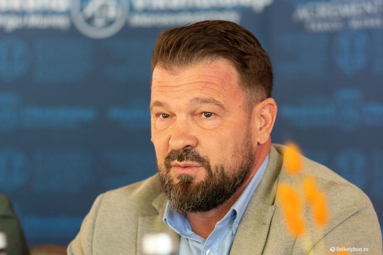 Gombos Csaba városmenedzser •  Fotó: Haáz Vince