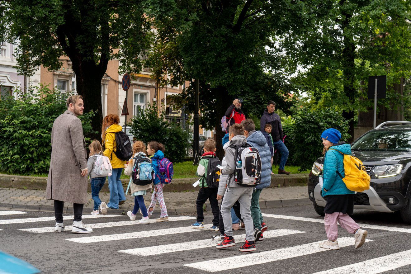 Hatalmas sikernek örvend a marosvásárhelyi lábbuszprogram •  Fotó: Haáz Vince