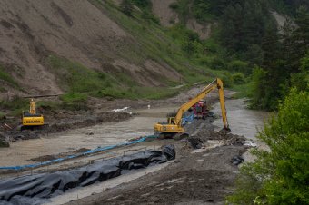Hargita megye prefektusa a sóbányáról: elvesztettük a csatát a természettel