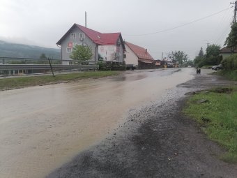 Maros megyében is okozott károkat a helyenként felgyűlt nagyobb vízmennyiség