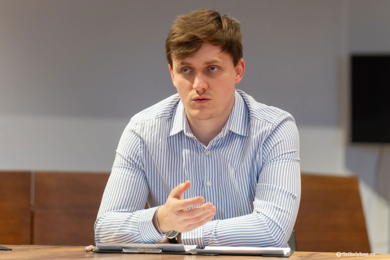 Marton László diabetológus rezidens, alapítványi kurátor •  Fotó: Haáz Vince