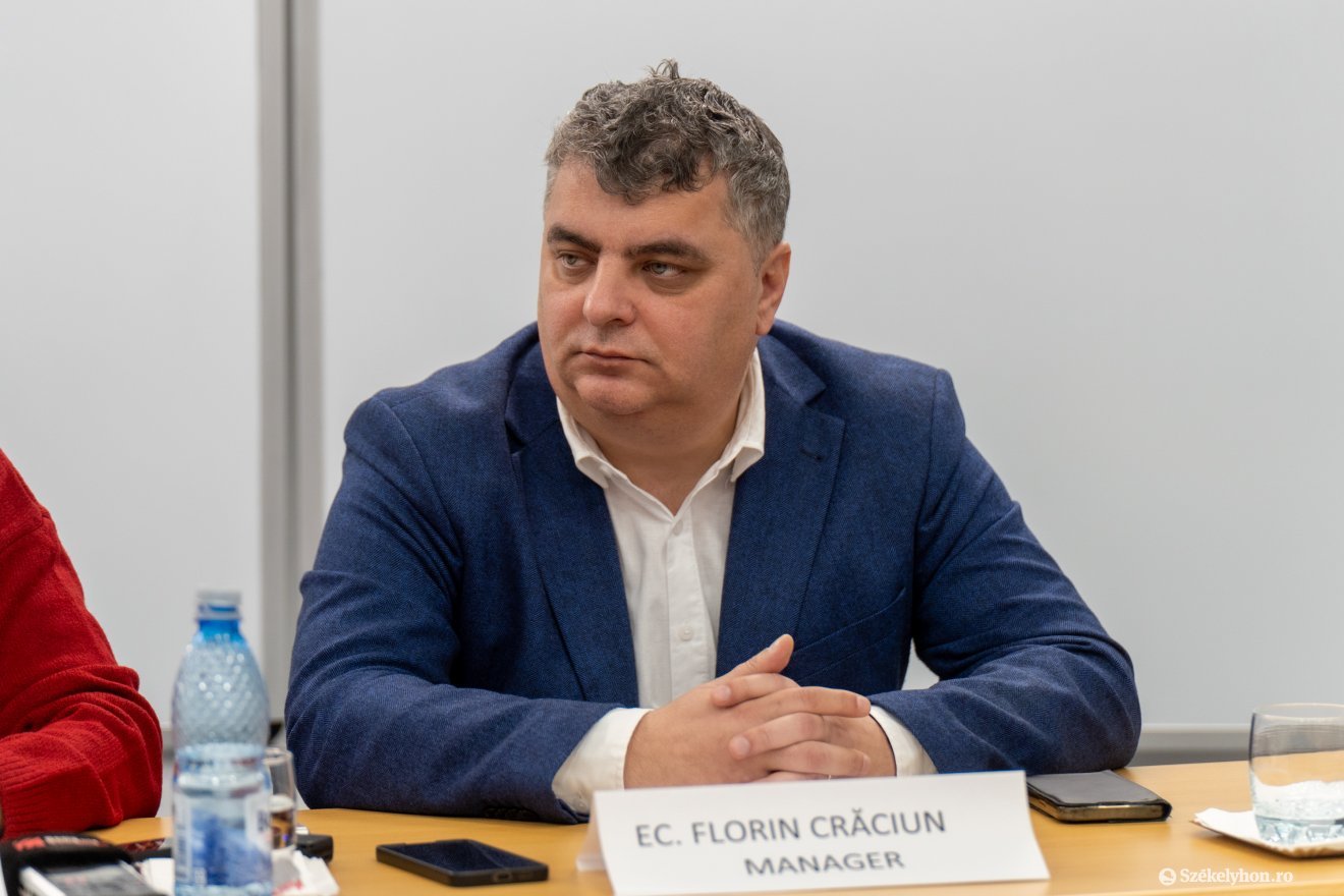 Florin Crăciun kórházmenedzser •  Fotó: Haáz Vince
