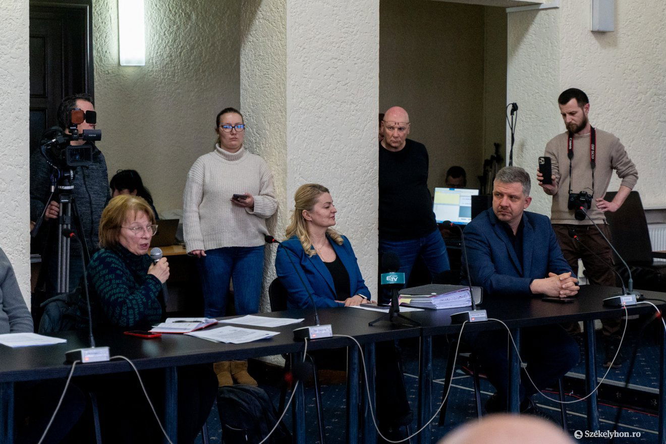 A városvezető és főépítész •  Fotó: Haáz Vince