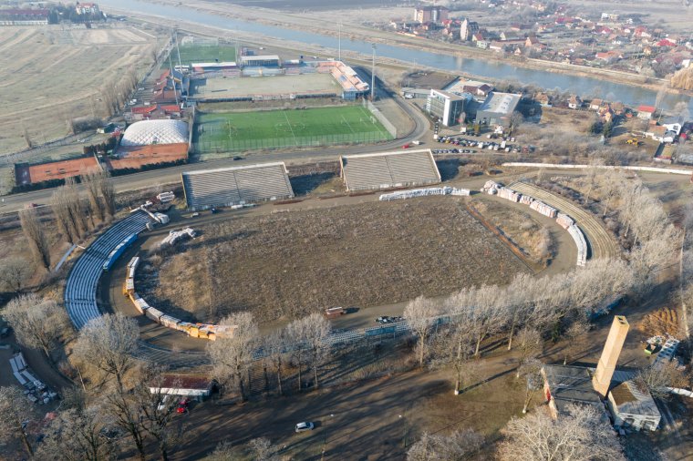 Újjászületik a Bölöni László stadion Marosvásárhelyen