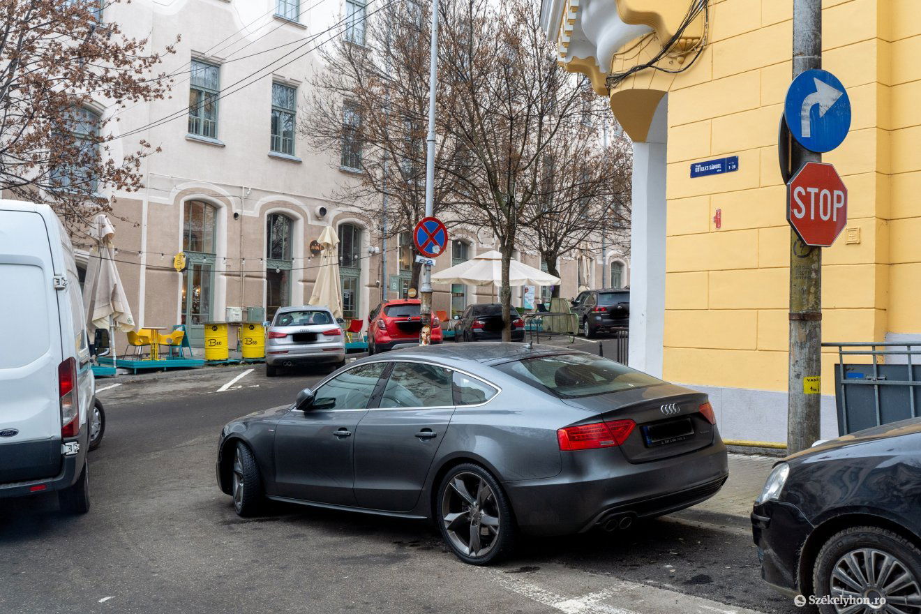 Minden kis helyet elfoglalnak, jogtalanul •  Fotó: Haáz Vince